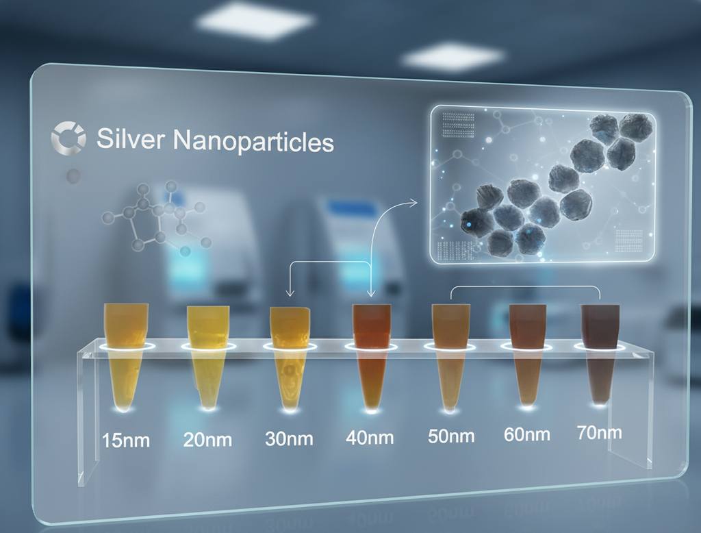 Silica Coated Silver Nanoparticles, 140 nm-NH2